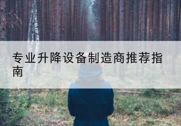 石龙电动剪叉升降平台厂家-专业升降设备制造商推荐指南